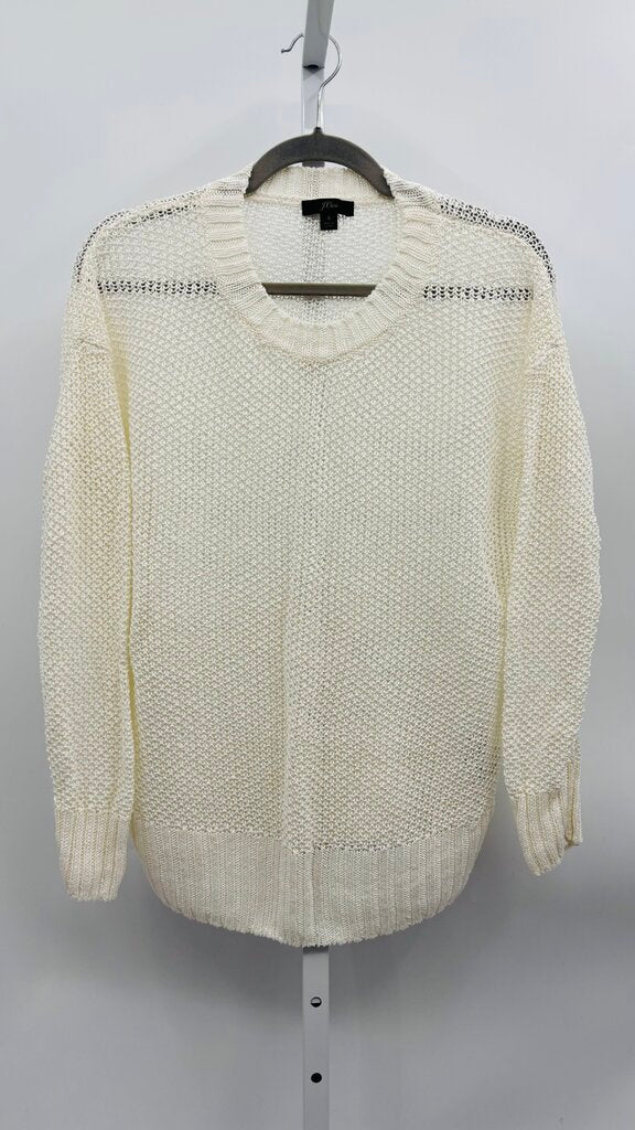 J. Crew Sweater White S