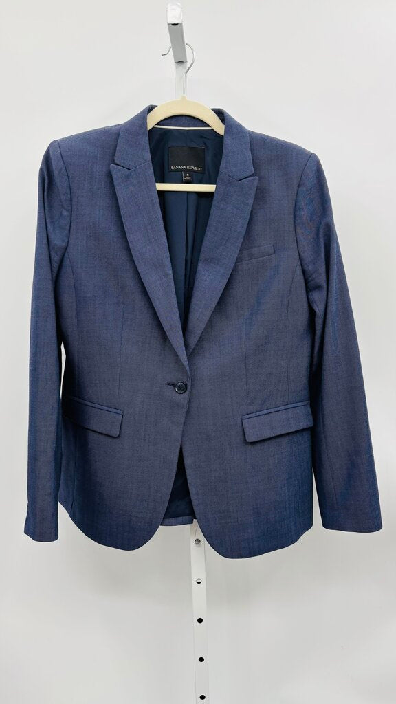 Banana Republic Blazer Navy 8