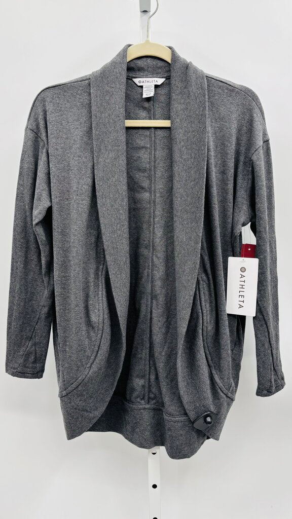 Athleta Cardigan Grey XS