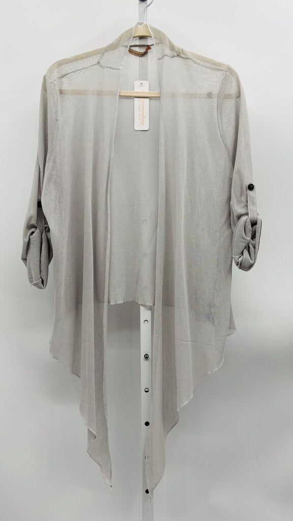 Soft Surroundings Cardigan Grey XL