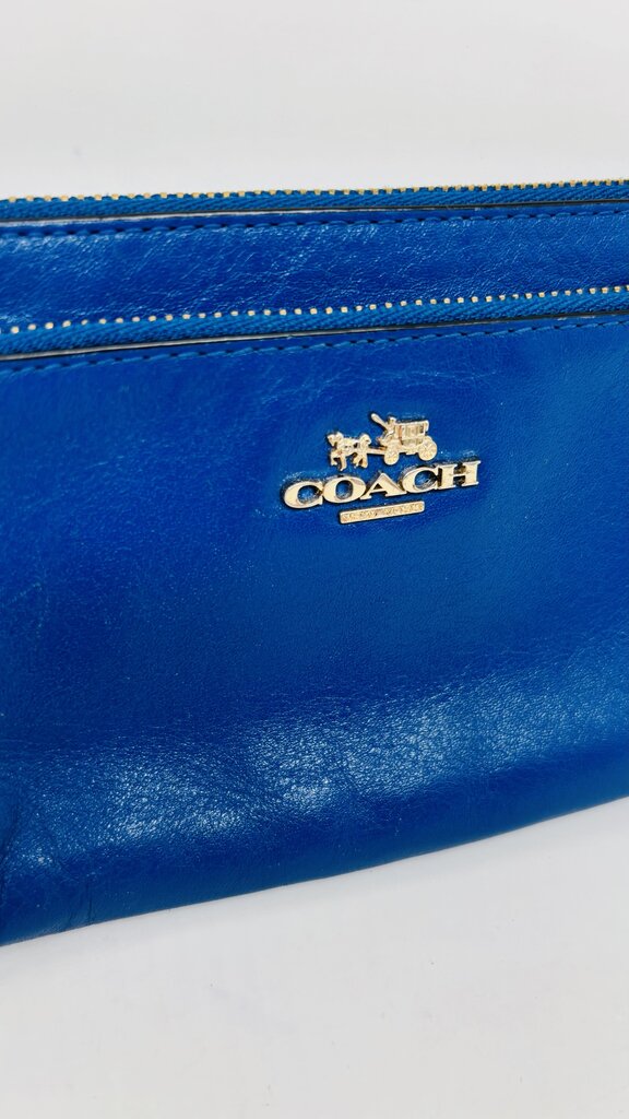 Coach Wristlet Blue