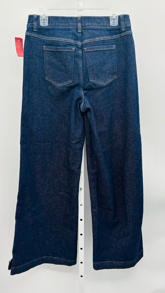 Spanx Jeans Wide Leg Denim L