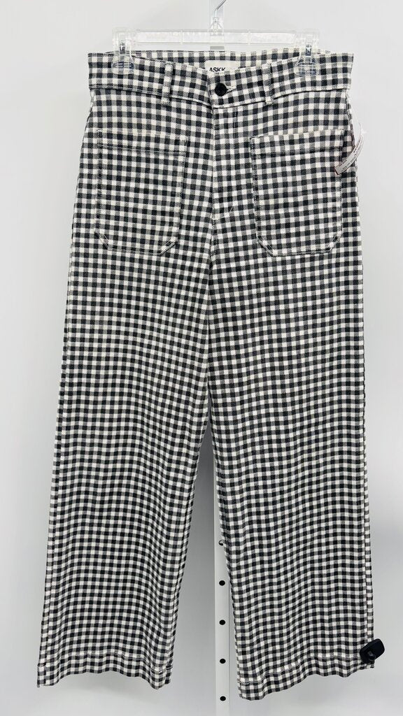 ASKK NY Pants Wide Leg Black 10