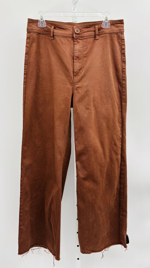 Oat New York Pants Wide Leg Brown 10