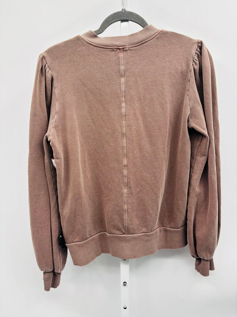 LA Made Cardigan Brown S