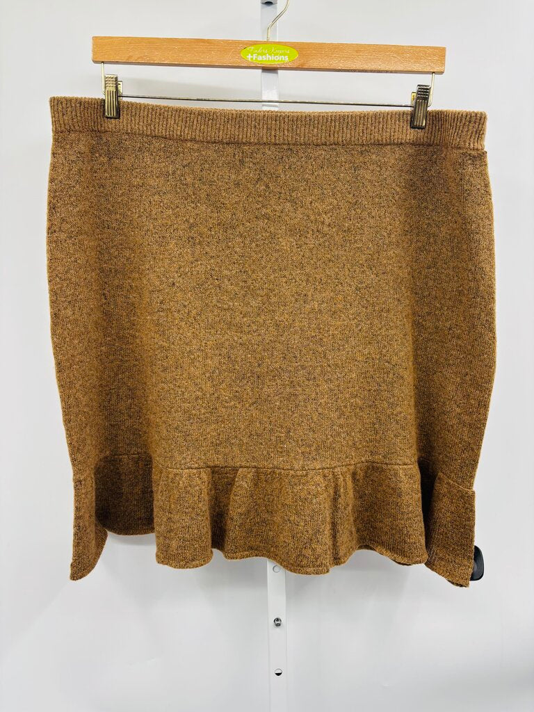 Sundance Skirt Plus Brown XXL