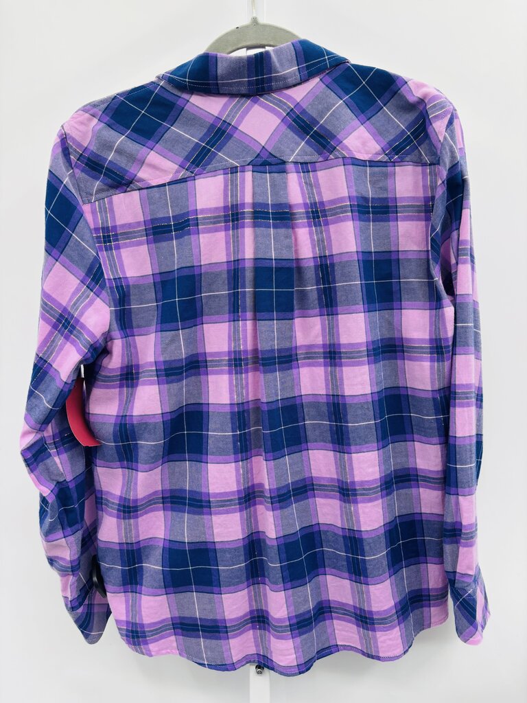 Talbots Shirt Purple L