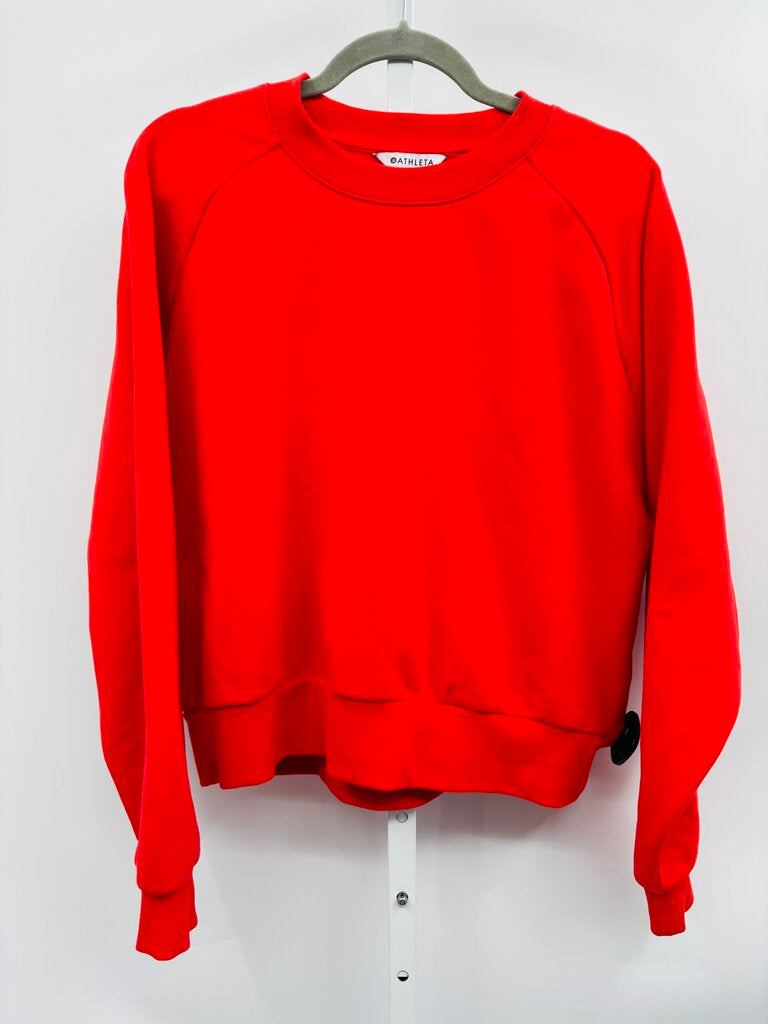 Athleta Sweatshirt Red L