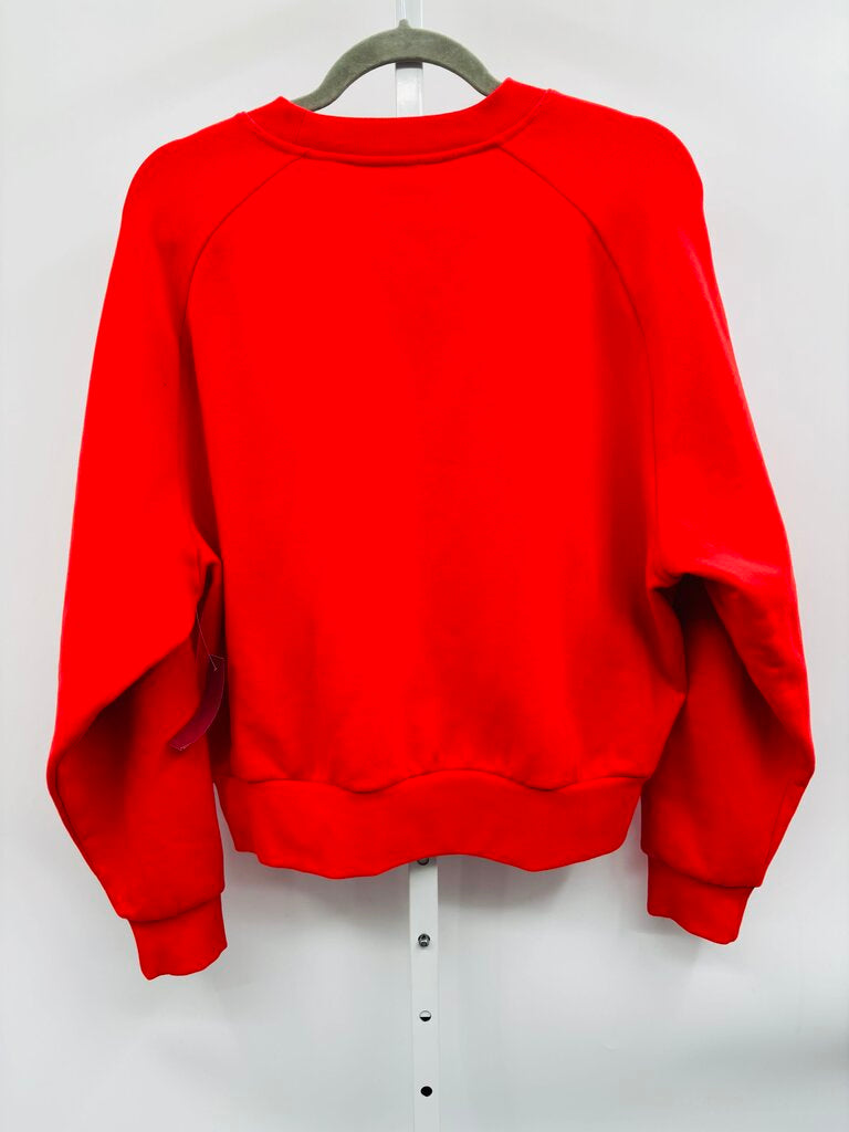 Athleta Sweatshirt Red L