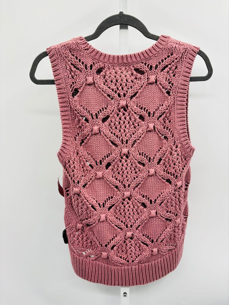 Lucky Brand Sweater Vest Purple S