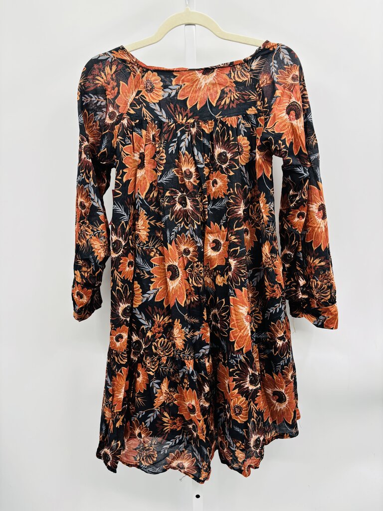 Happy Nature Dress Orange XS