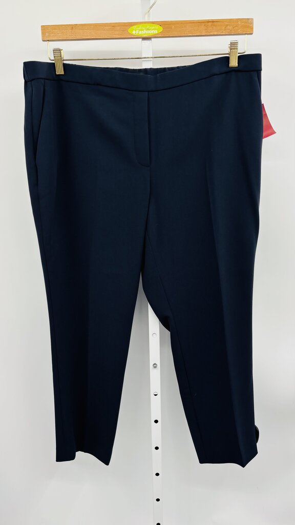 Theory Pants Plus Navy 18