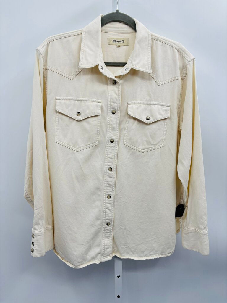 Madewell Shirt Beige M