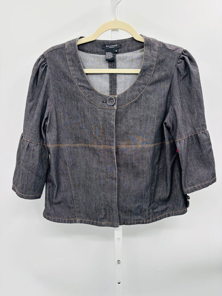 Sandro Jacket Denim M