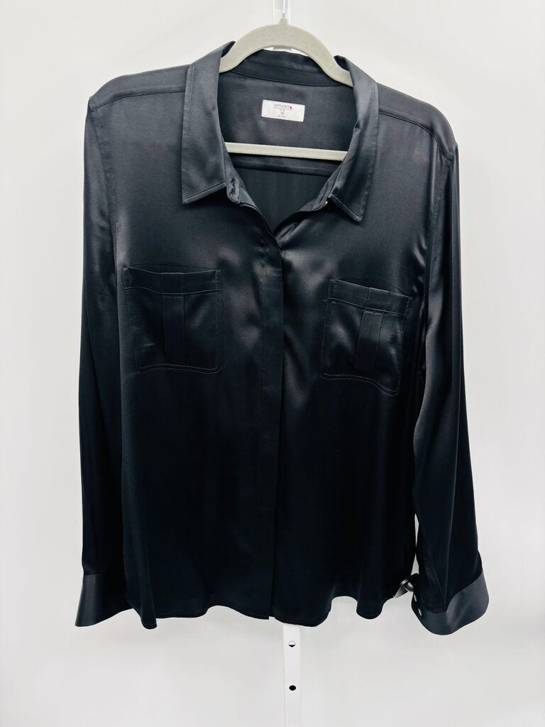 Untuckit Blouse Plus Black 18
