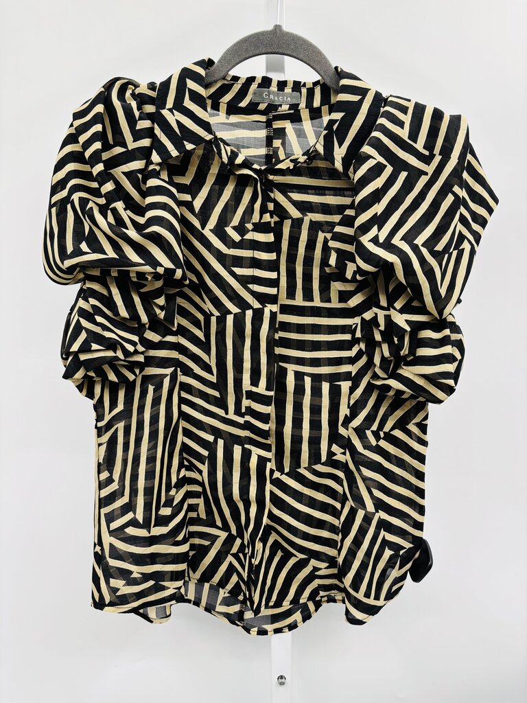 Gracia Blouse Black S