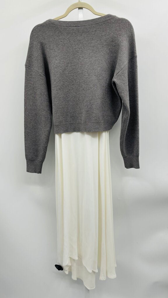 Anthropologie Dress Set Grey XS