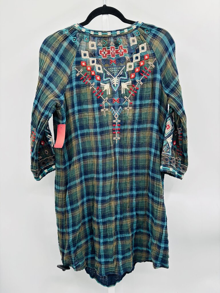 Johnny Was Workshop Dress Navy S
