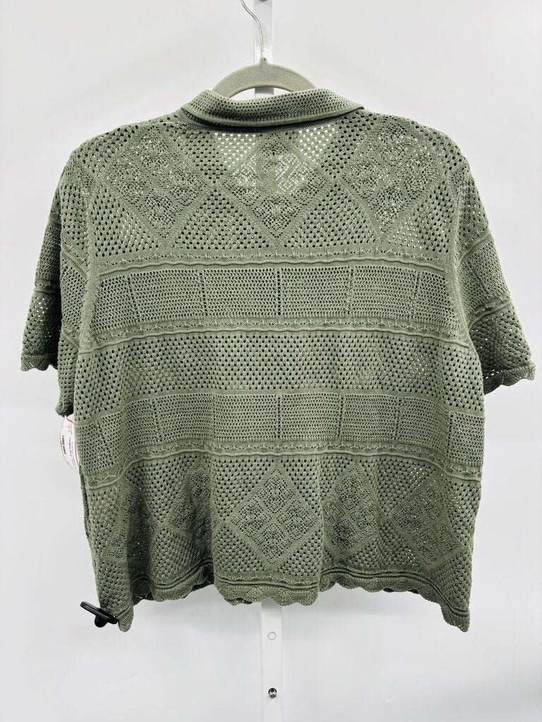 Wrap Cardigan Green 10
