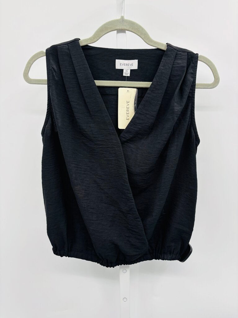 Evereve Top Black XS