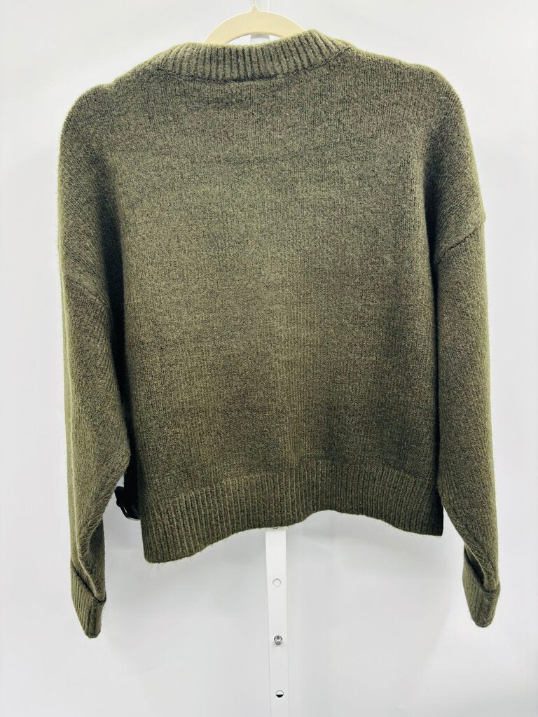 Topshop Sweater Green M