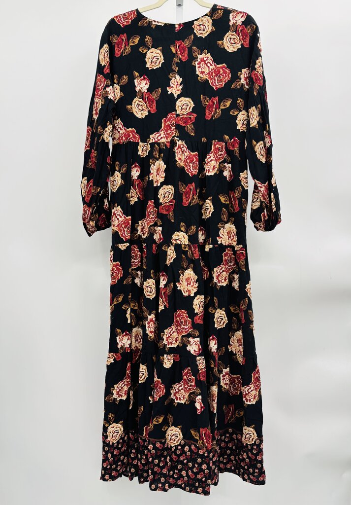 Tribal Maxi Dress Red XS