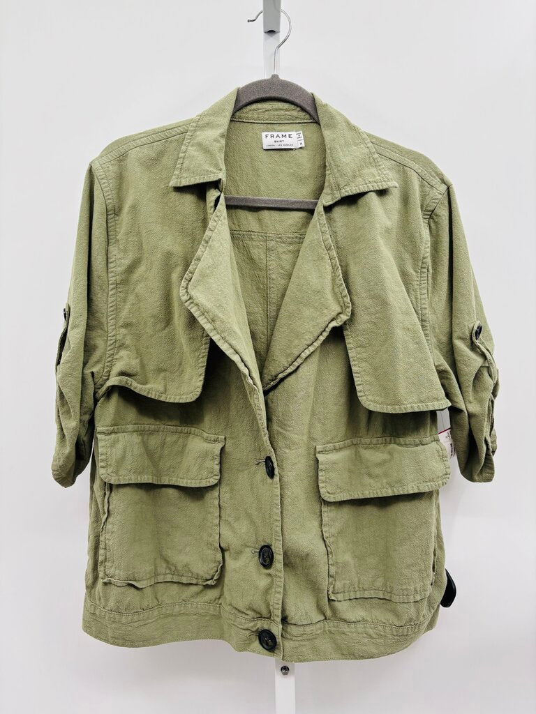 Frame Shirt Green M