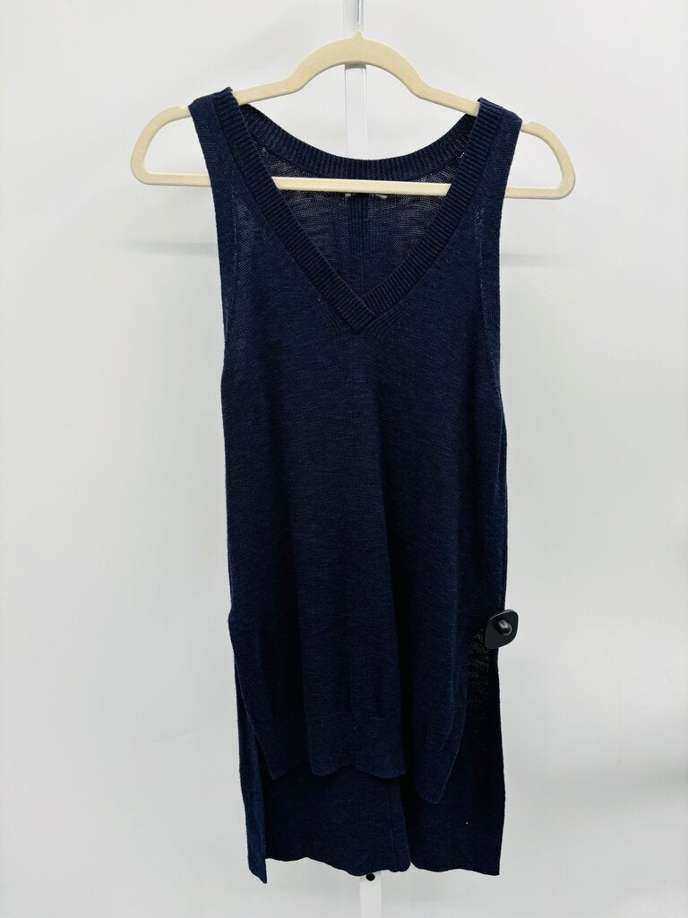 Anthropologie Top Navy S