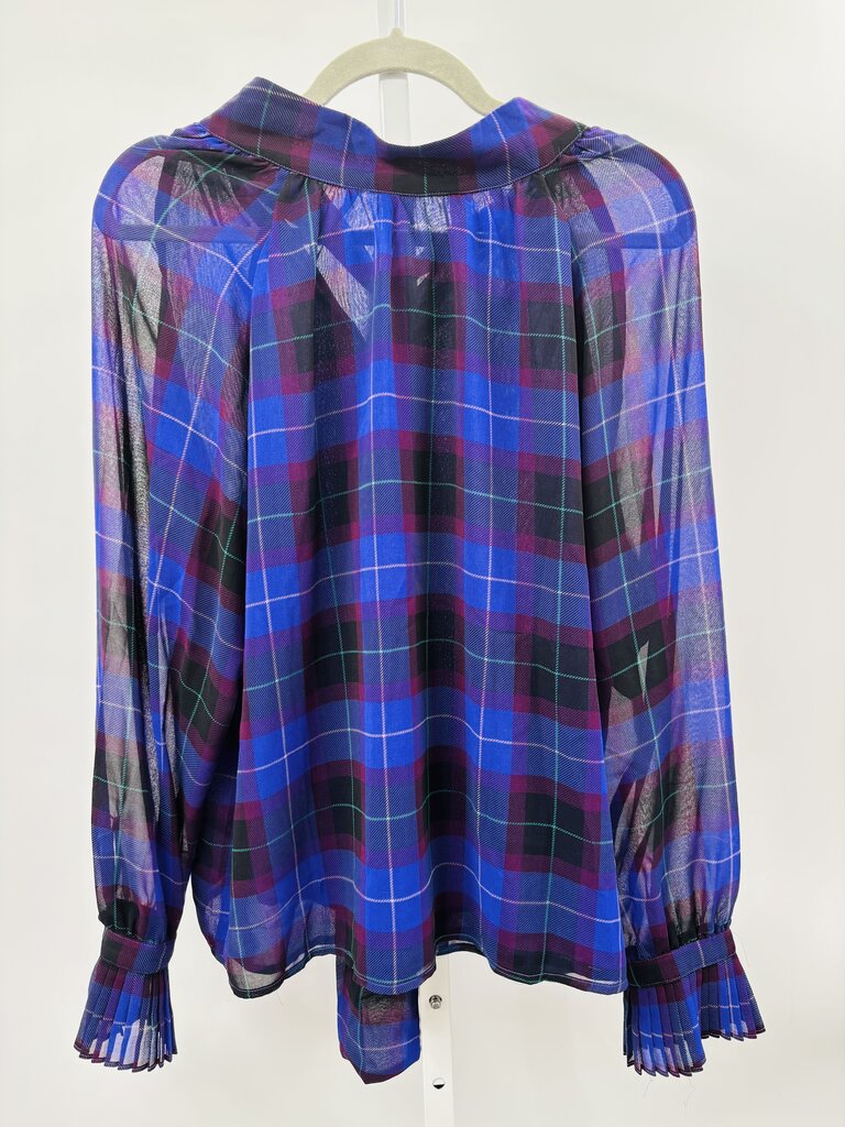 Ann Taylor Blouse Purple L