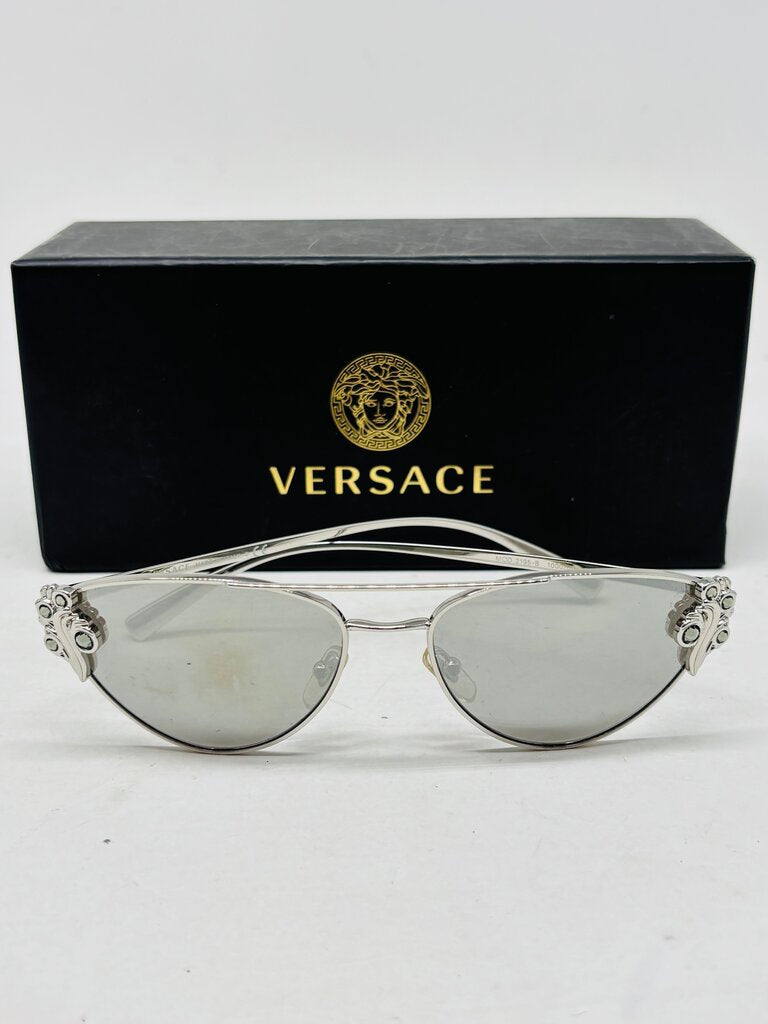 Versace LUXURY SUNGLASSES Silver