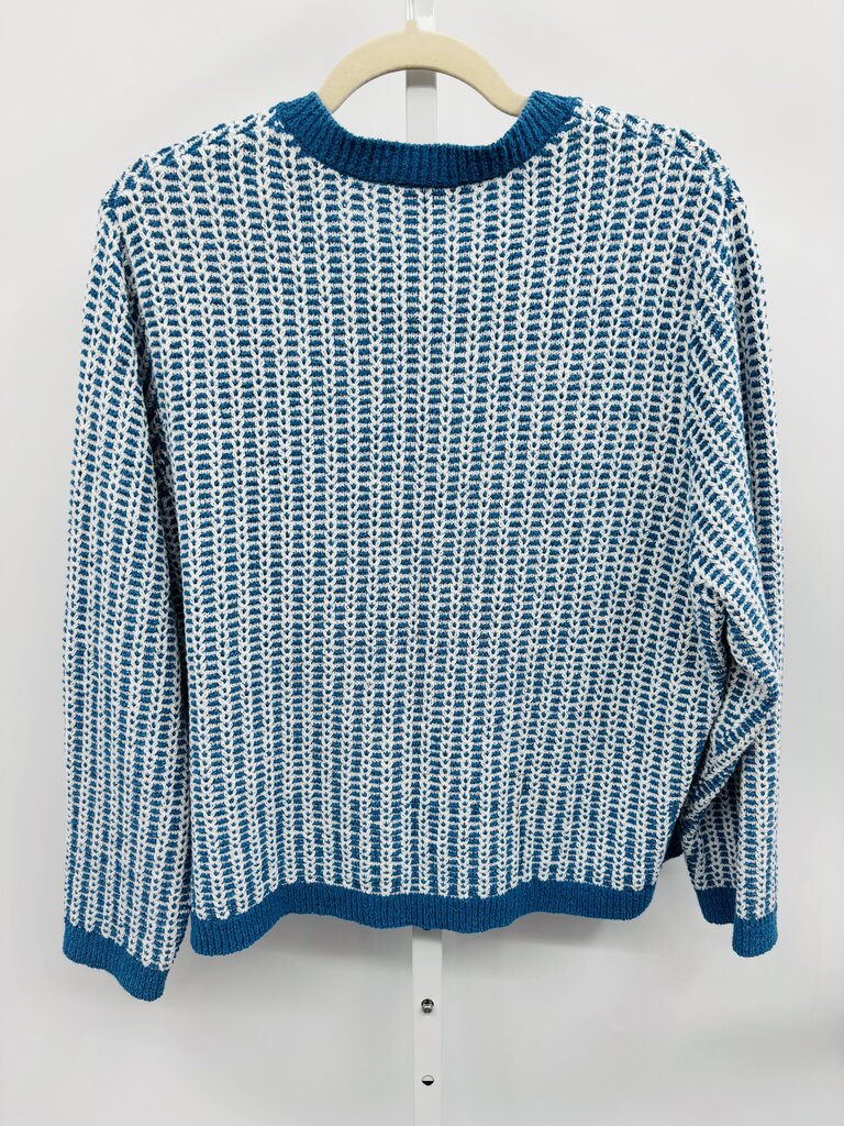 Ann Taylor Cardigan Plus Blue XXL