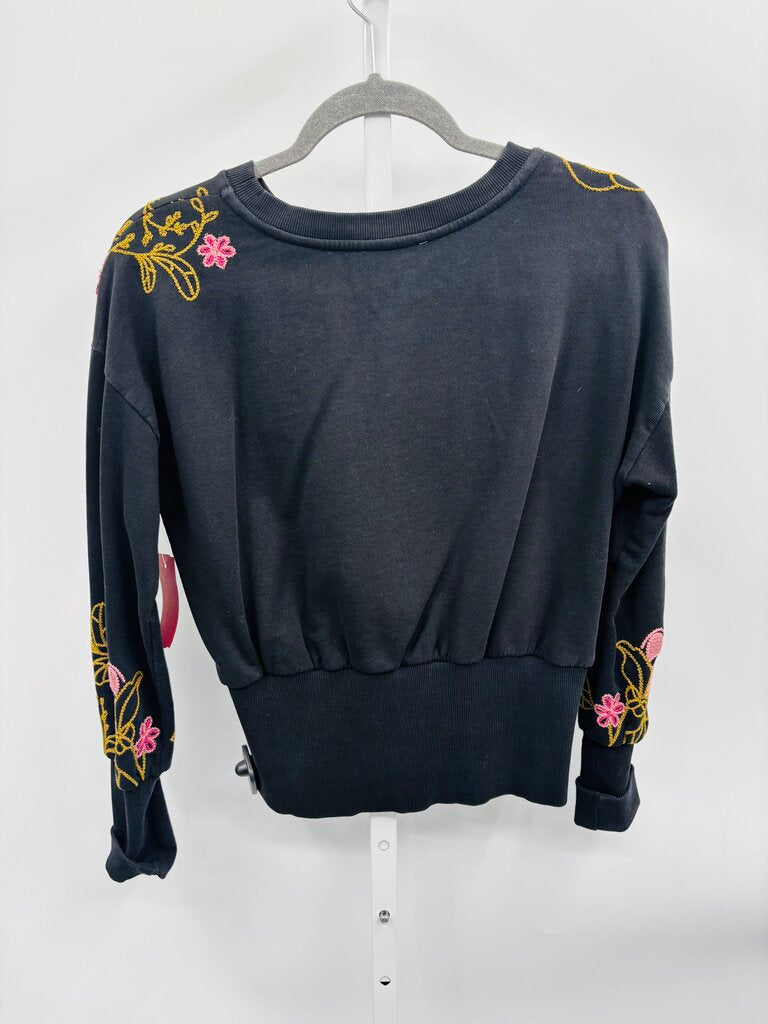 Anthropologie Sweatshirt Black XS
