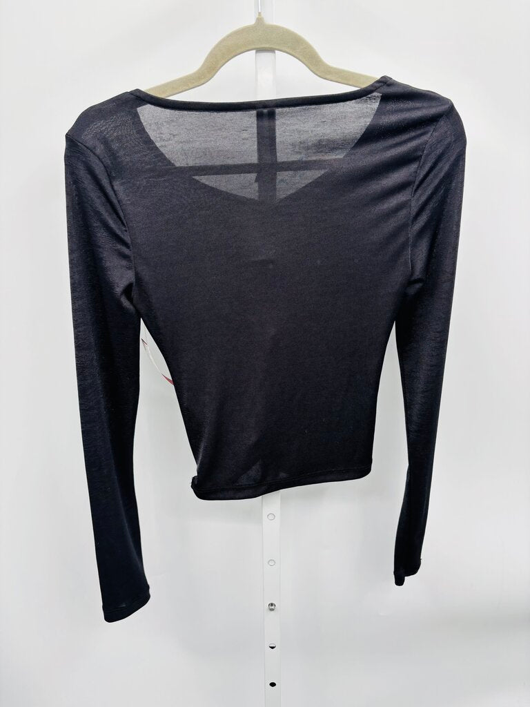 Anthropologie Top Black XS