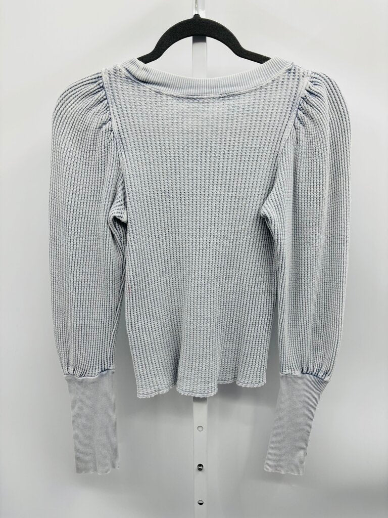 Free People Top Blue S