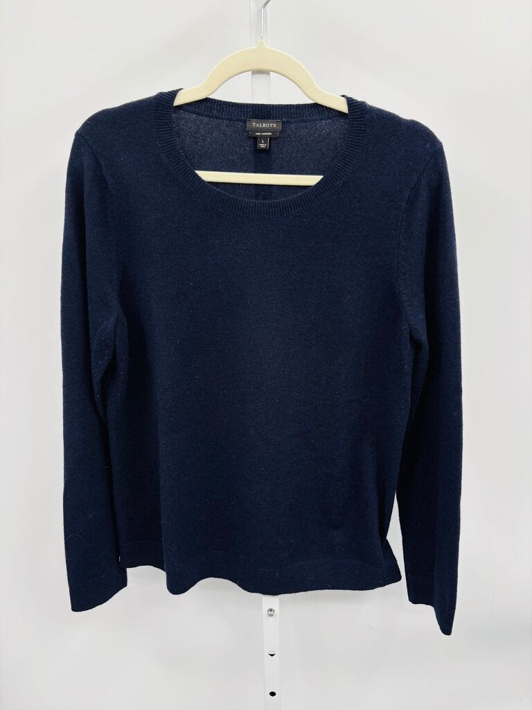 Talbots Sweater Navy L