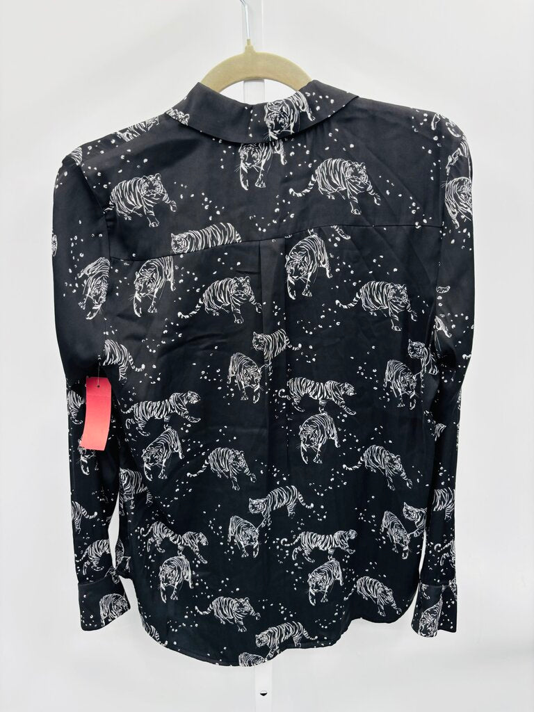 David Lerner Blouse Black XS