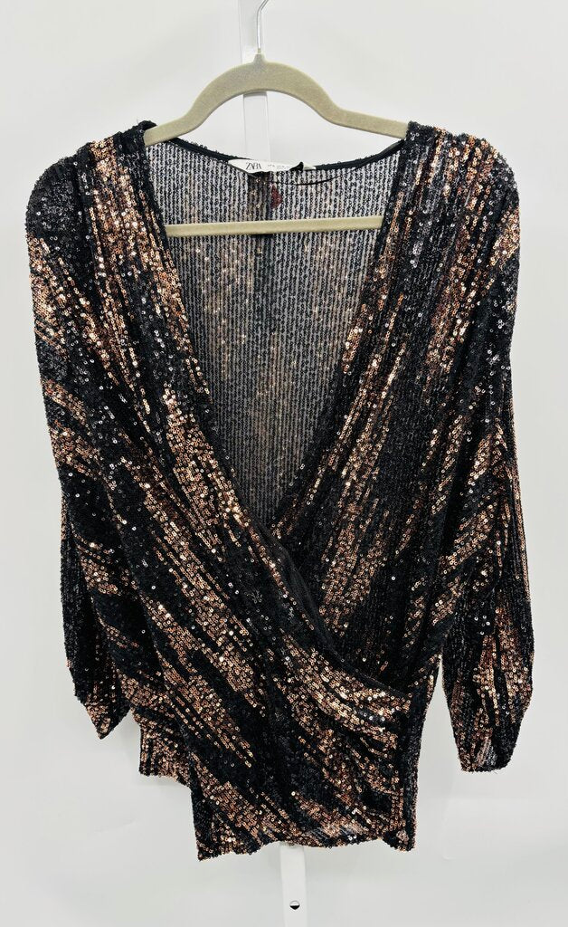 Zara Top Black XL