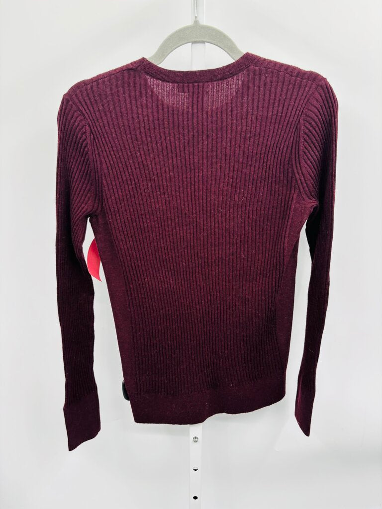 Reiss Sweater Burgundy L