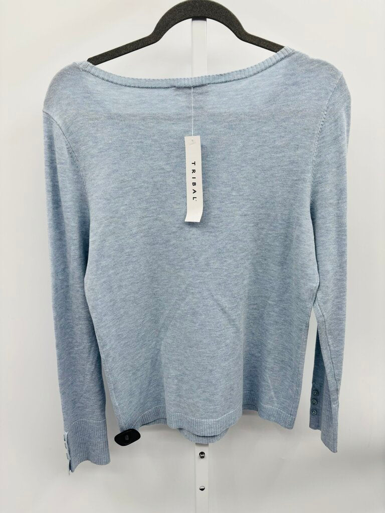 Tribal Sweater Blue M