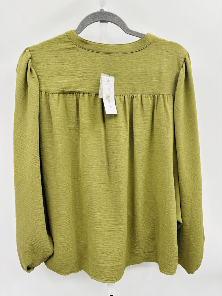 Tribal Blouse Green S