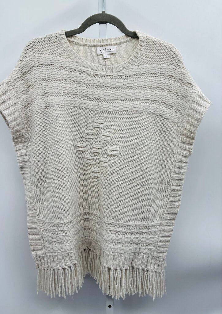 Velvet Sweater White S