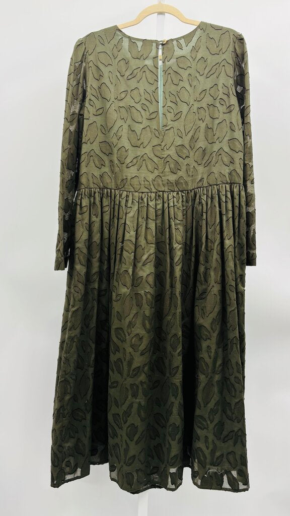 Megan Huntz Maxi Dress Green M