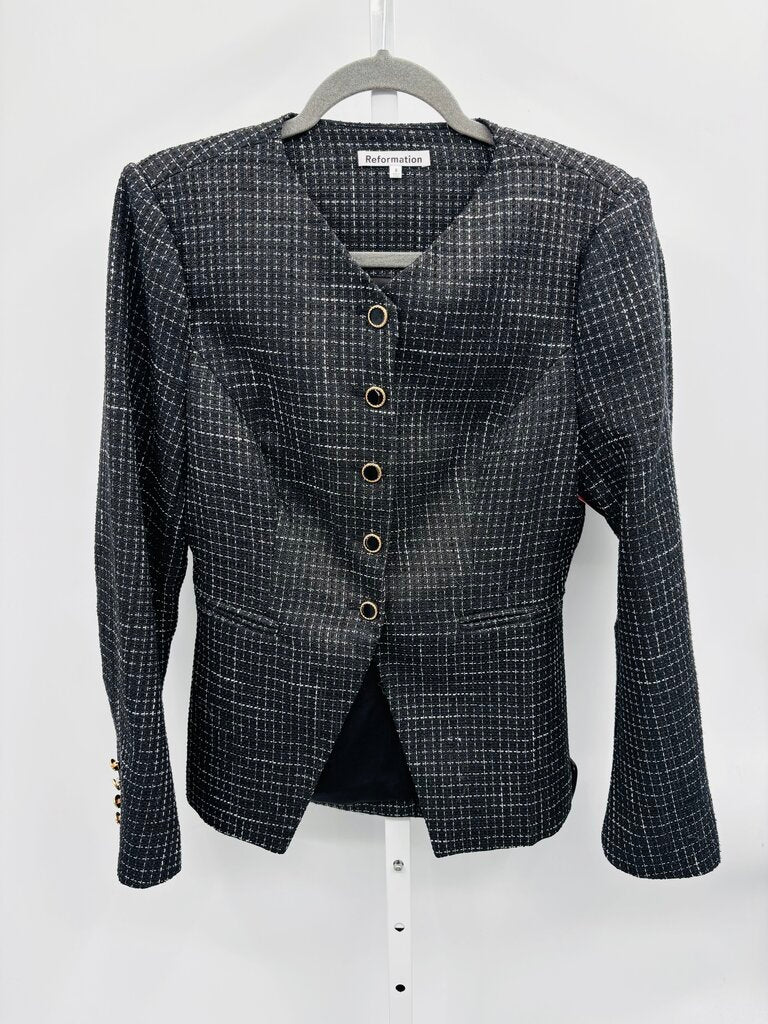 Reformation Jacket Black 8