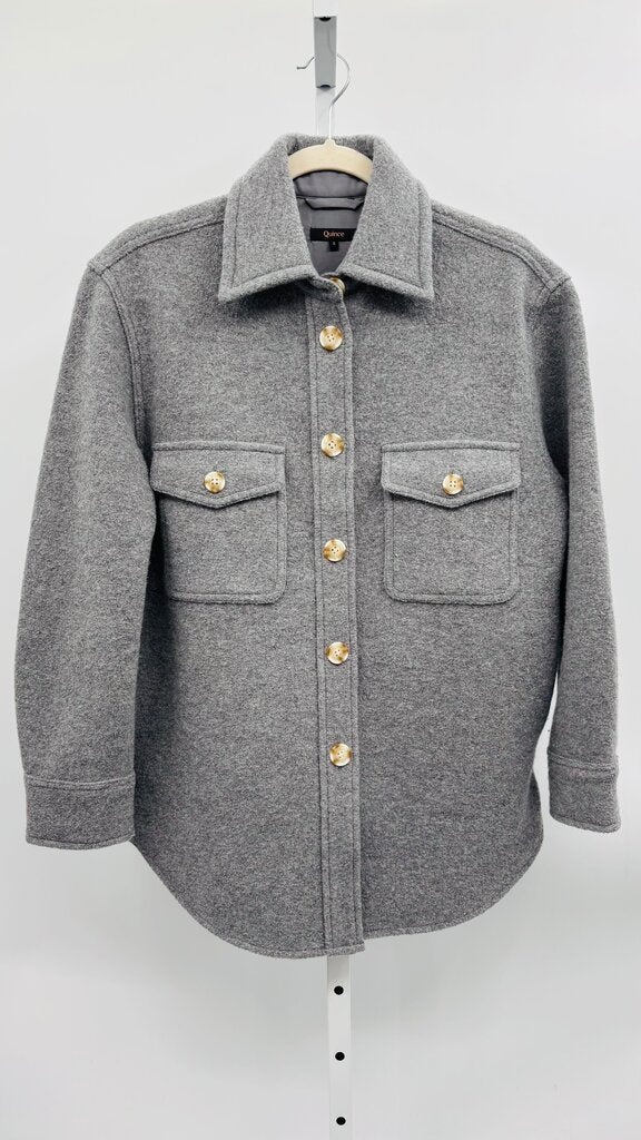 Quince Coat Grey S