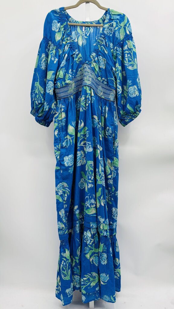 Free People Maxi Dress Blue XL