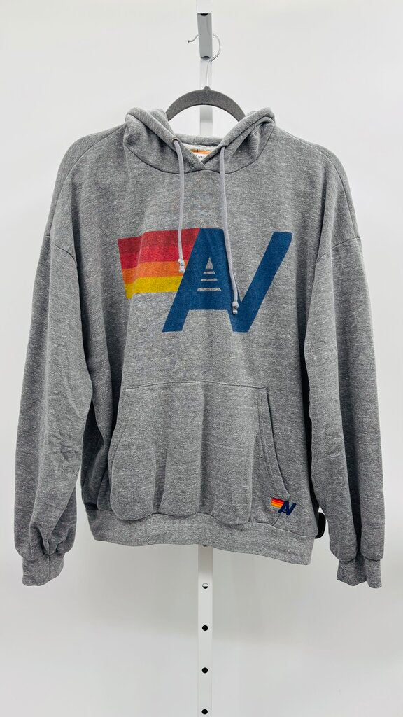 Aviator Nation Hoodie Grey L