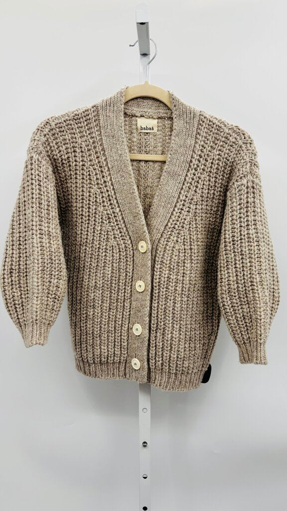 babaa Cardigan Taupe 8