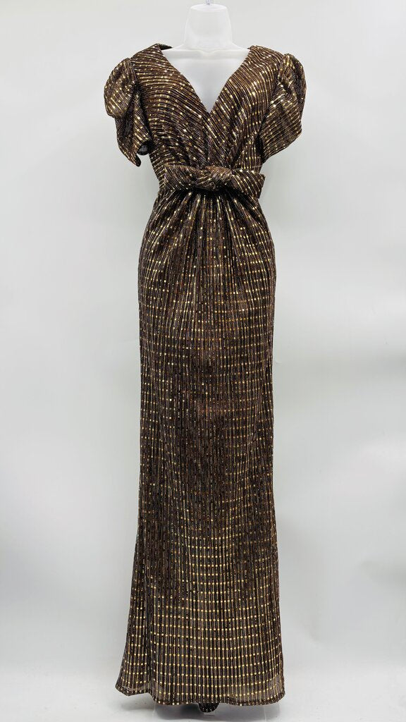 Ieena: Mac Duggal Formal Dress Gold 4