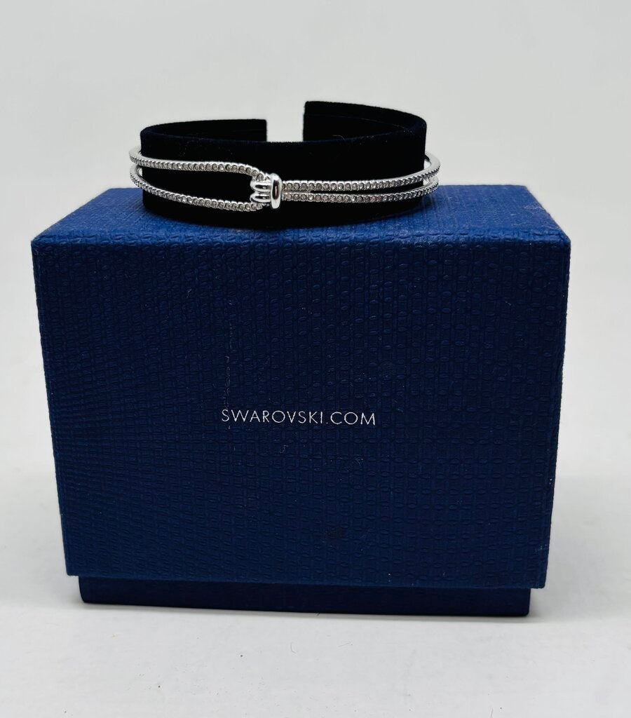 Swarovski Bracelet Silver 7"