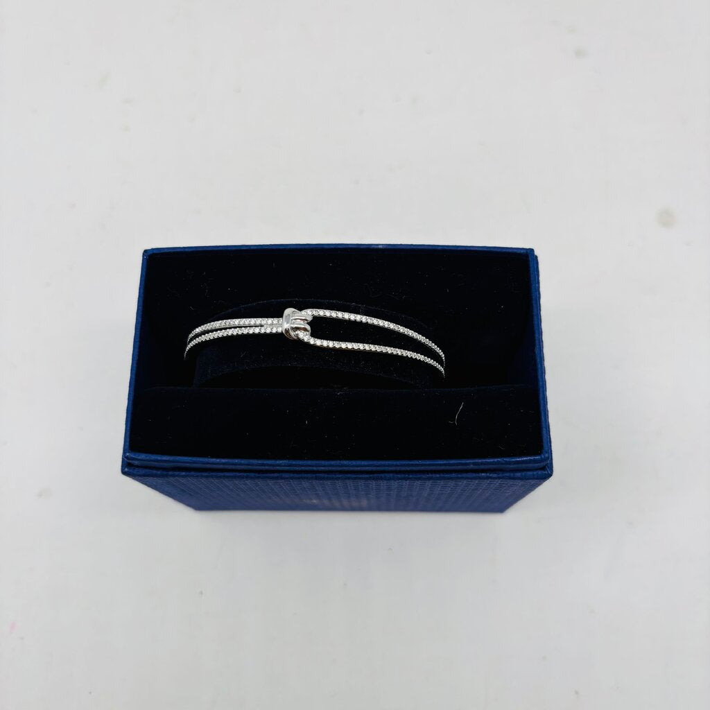 Swarovski Bracelet Silver 7"